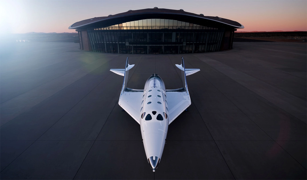 Новий космоплан Virgin Galactic в цеху