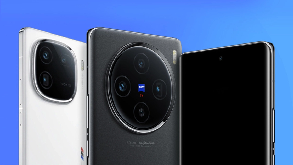 Смартфон Vivo на вітрині магазину