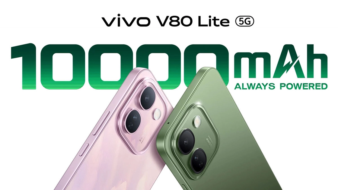 Смартфон Vivo V80 Lite з великим акумулятором