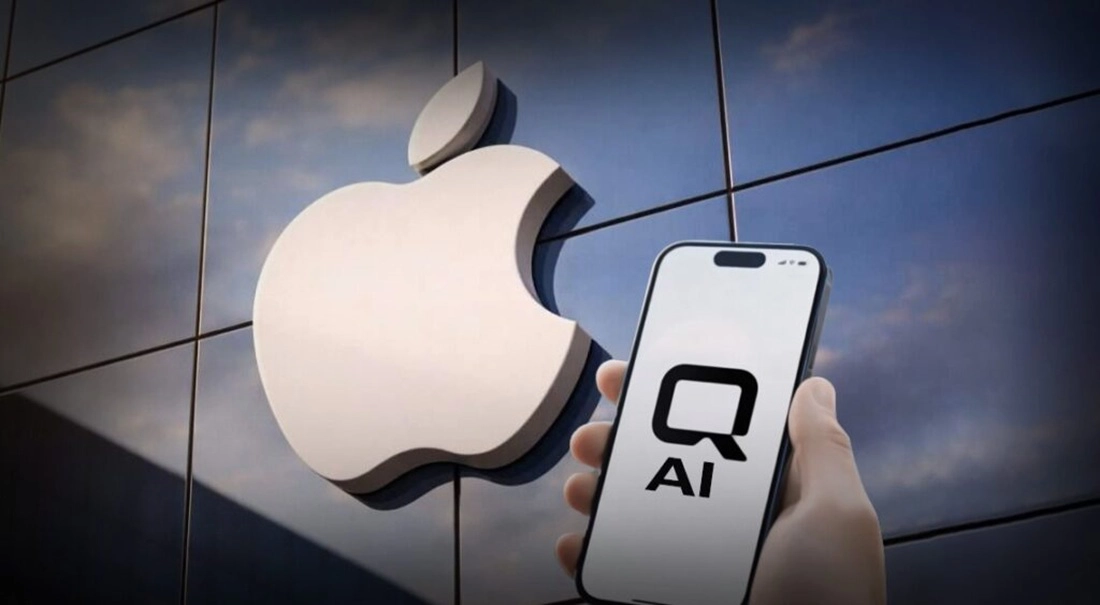 Досліджуємо відмінності: Логотипи Apple та Q.ai