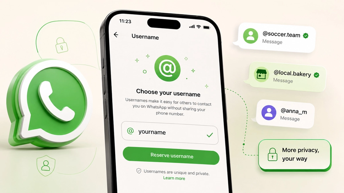 Ілюстрація конфіденційності в месенджері WhatsApp