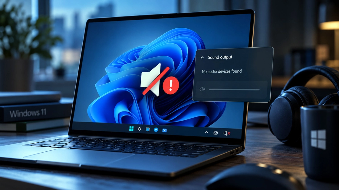 Помилка відтворення звуку в Windows 11