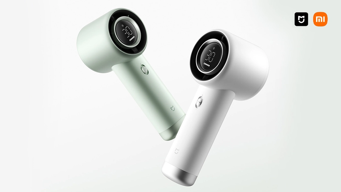 Портативний вентилятор Xiaomi Mijia білого кольору