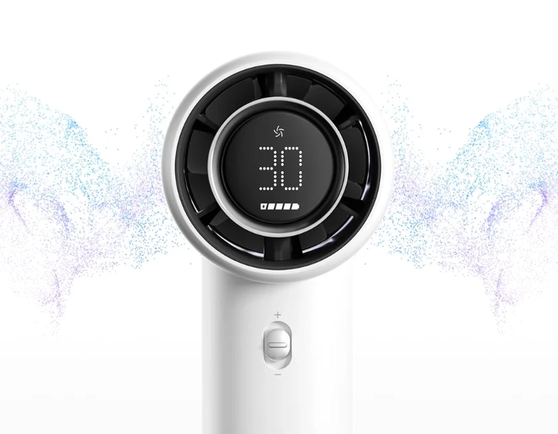 Компактний портативний вентилятор Xiaomi Mijia білого кольору