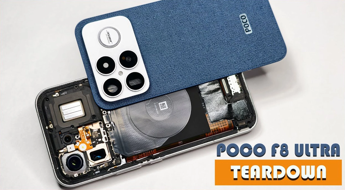 Démontage du Poco F8 Ultra : révolution dans la réparation des smartphones ?