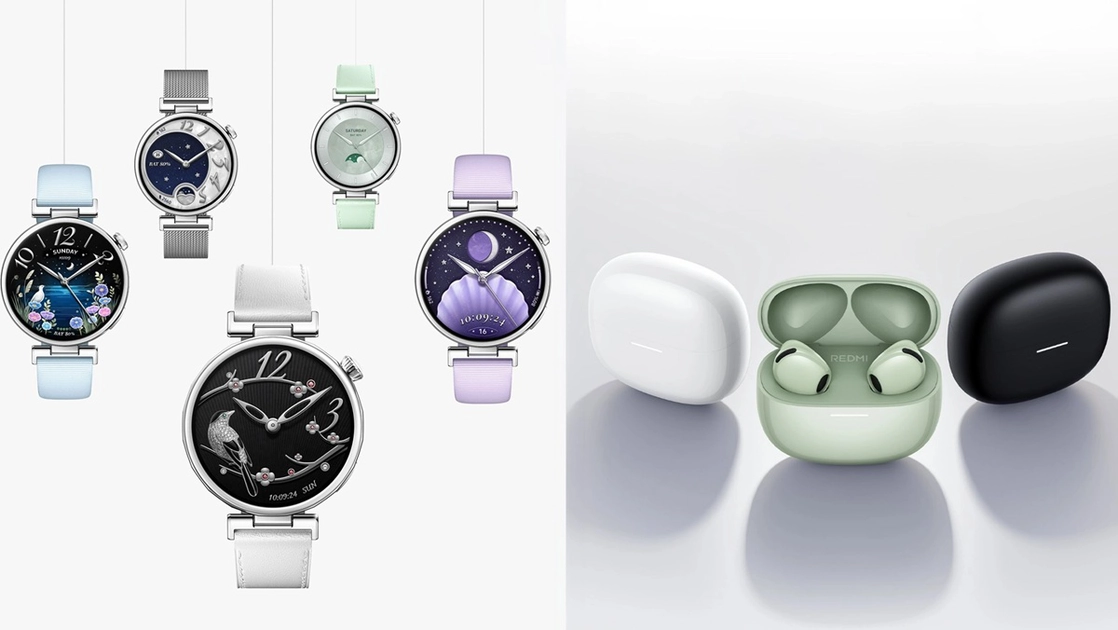 Xiaomi Watch S5 41mm with ceramic bezel and 24-facet crown