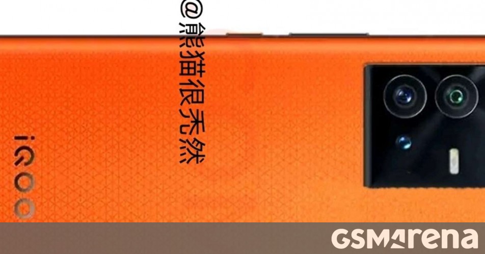 iQOO Neo 6 nella foto: sarà disponibile in arancione, blu e nero