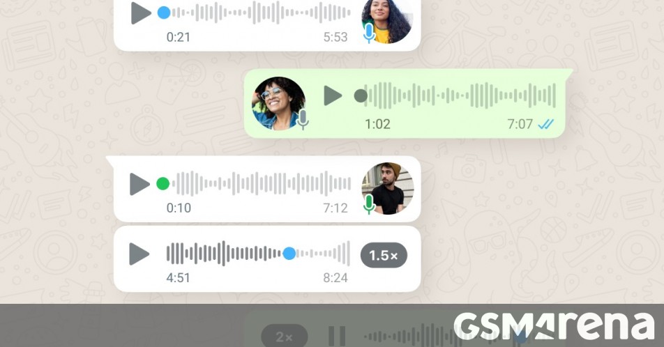 WhatsApp is improving voice messages with out of chat playback, pause/resume recording