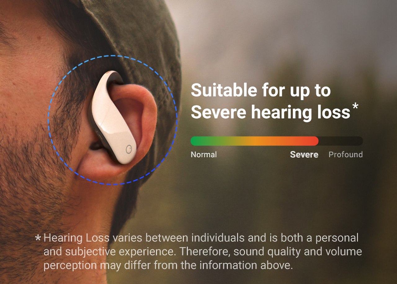 Olive Max is like the AirPods Pro for the hearing-impaired, with a truly wireless design and enhanced listening-5
