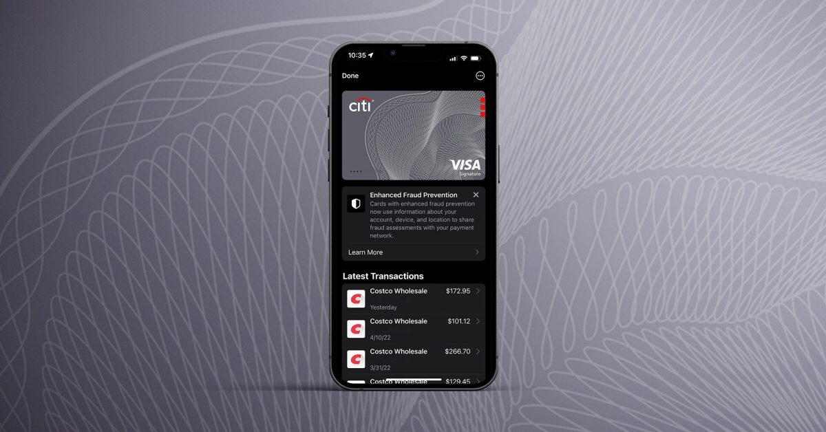 Apple Pay actualiza las funciones de prevención de fraude según el dispositivo, la ubicación y más