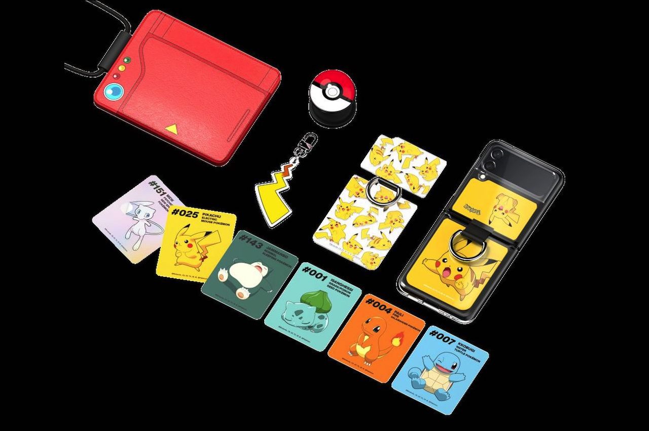 Samsung Galaxy Z Flip 3 Pokemon Edition and collectible accessories  launched | gagadget.com