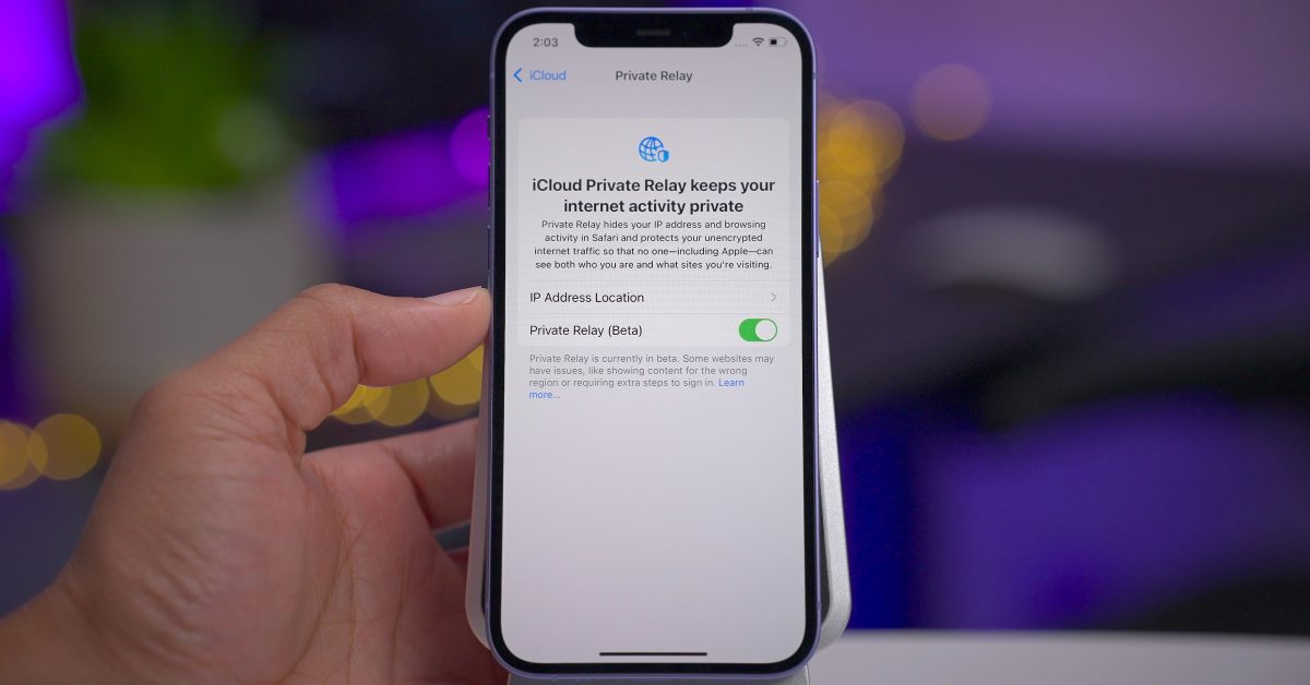 iOS 16 potrebbe espandere iCloud Private Relay per nascondere ancora più dati