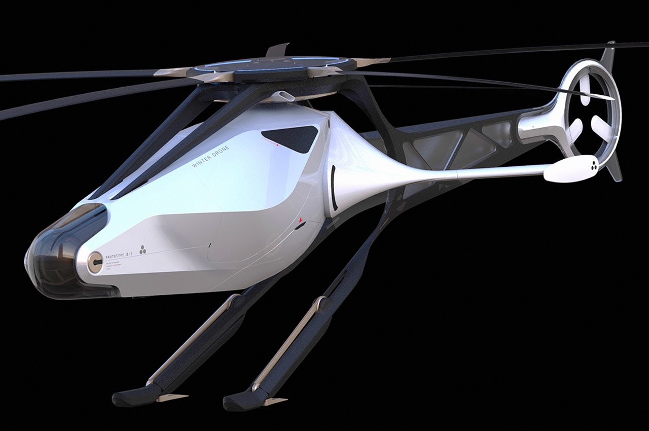 This aerodynamically tuned drone is for covert in | gagadget.com