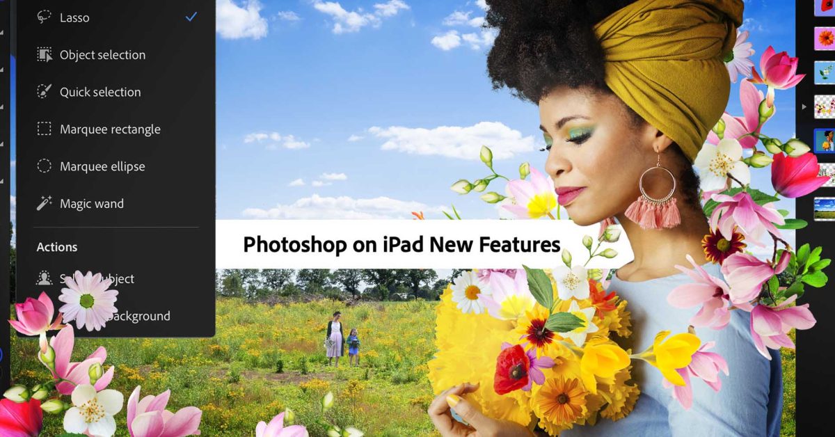 Photoshop for iPad shifts closer to feature parity with desktop app in latest update