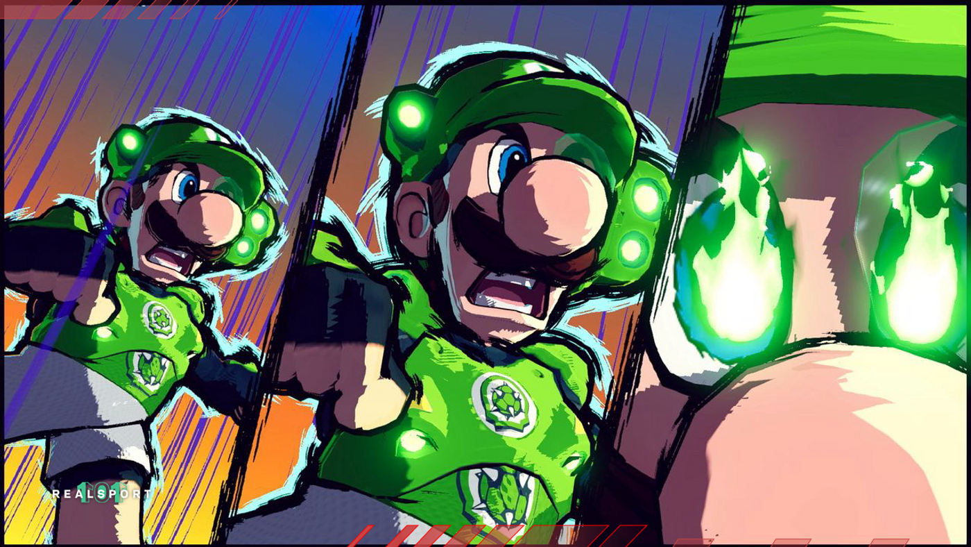 Il trailer di Mario Strikers: Battle League mostra Luigi che diventa Ultra Istinto