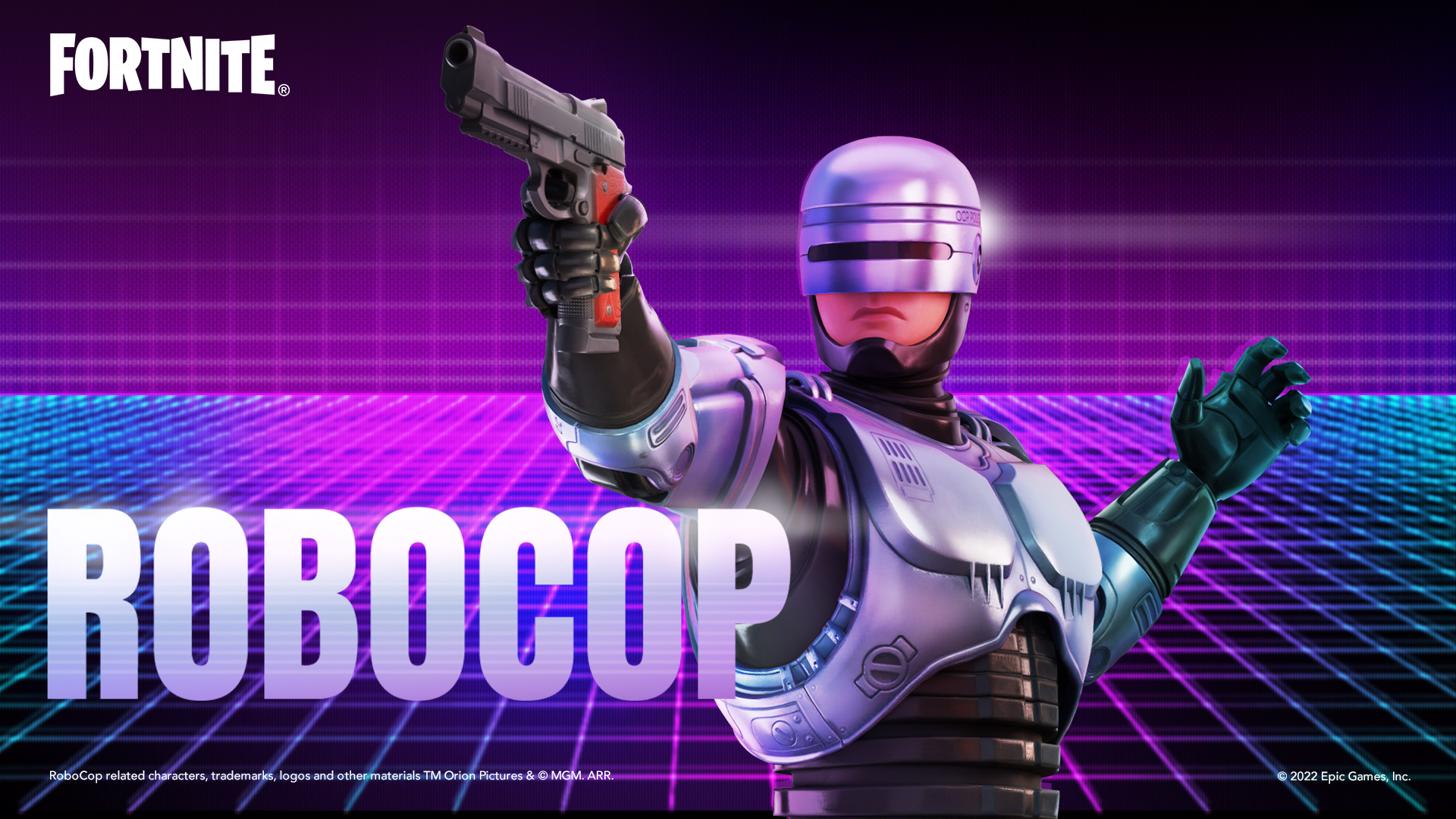 Fortnite adds RoboCop and ED-209 to the battle royale game’s item shop
