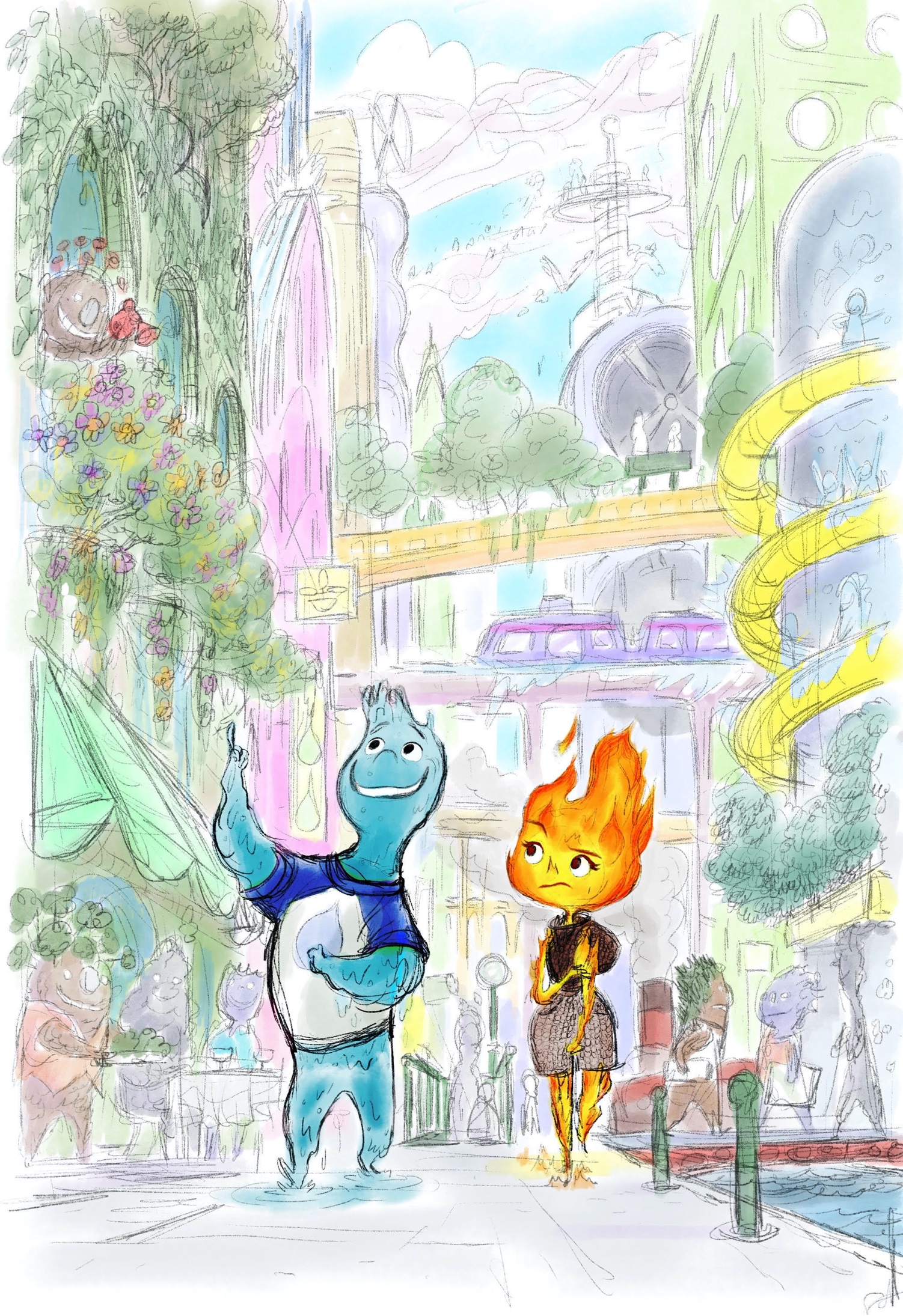 Fireboy & Watergirl 5: Elements - Water Temple Level (Walkthrough