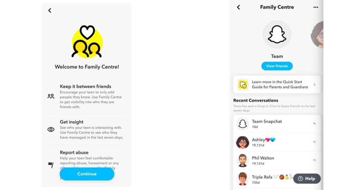 I prossimi controlli parentali di Snapchat offriranno opportunità limitate per il monitoraggio della chat