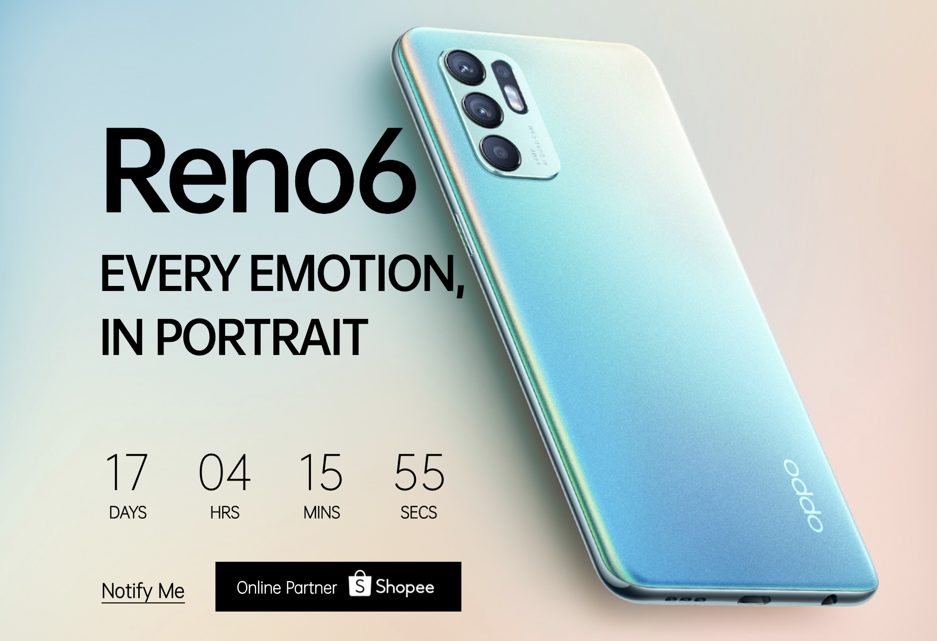 OPPO Reno 6 выходит за пределами Китая | gagadget.com