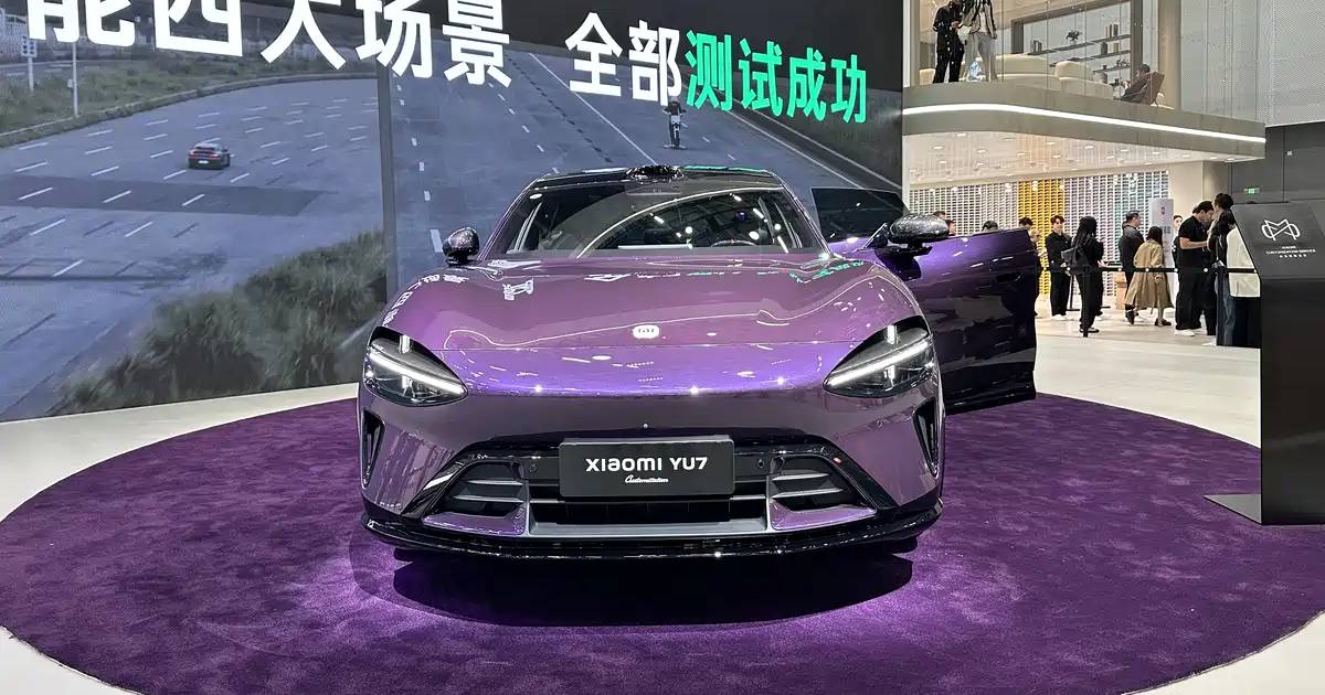 Advanced YU7 Max painting process