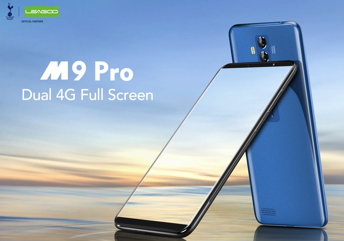 LEAGOO M9 Pro: скидка 10% на бюджетный смартфон с широкоформатным дисплеем и двойной камерой