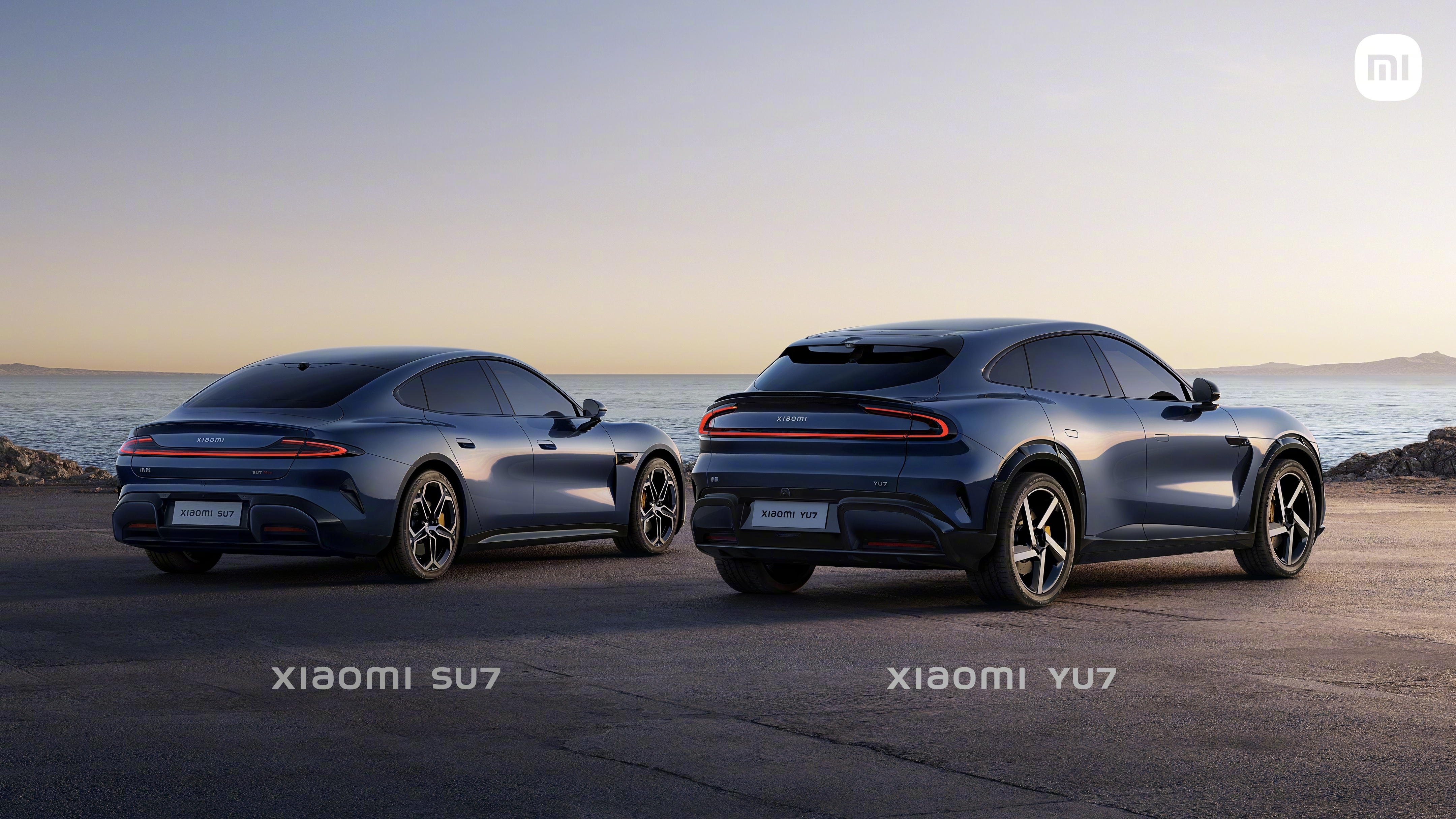 Les voitures électriques SU7 et YU7 de Xiaomi