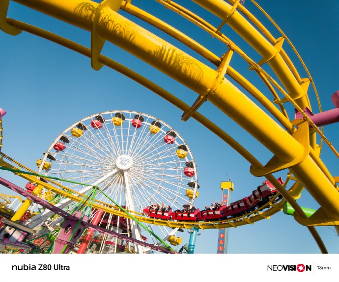 Shot taken with a large lens