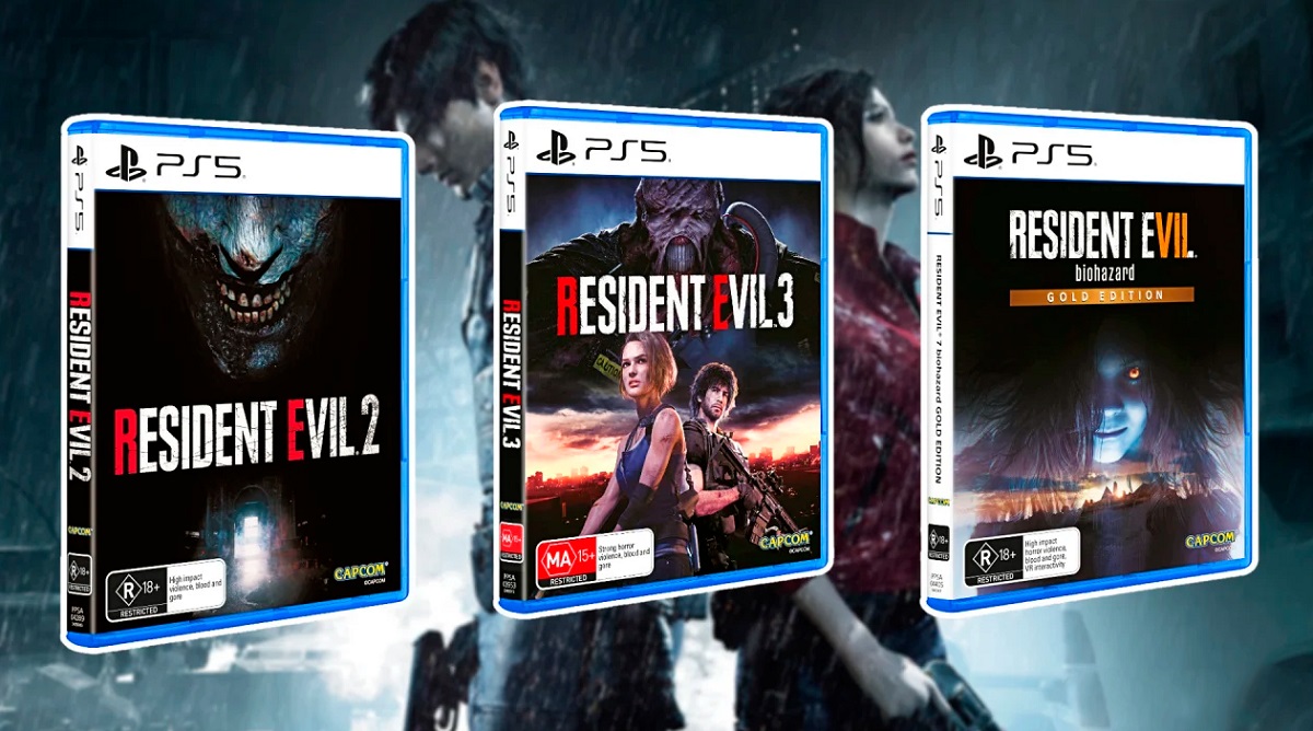 Jetzt ist es offiziell: Capcom wird physische Editionen von Resident Evil 2, 3 und 7 für PlayStation 5 veröffentlichen