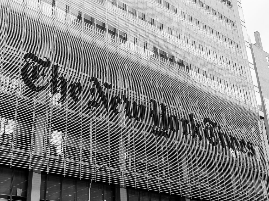 The New York Times is suing OpenAI and Microsoft over the use of the publication's content for AI training