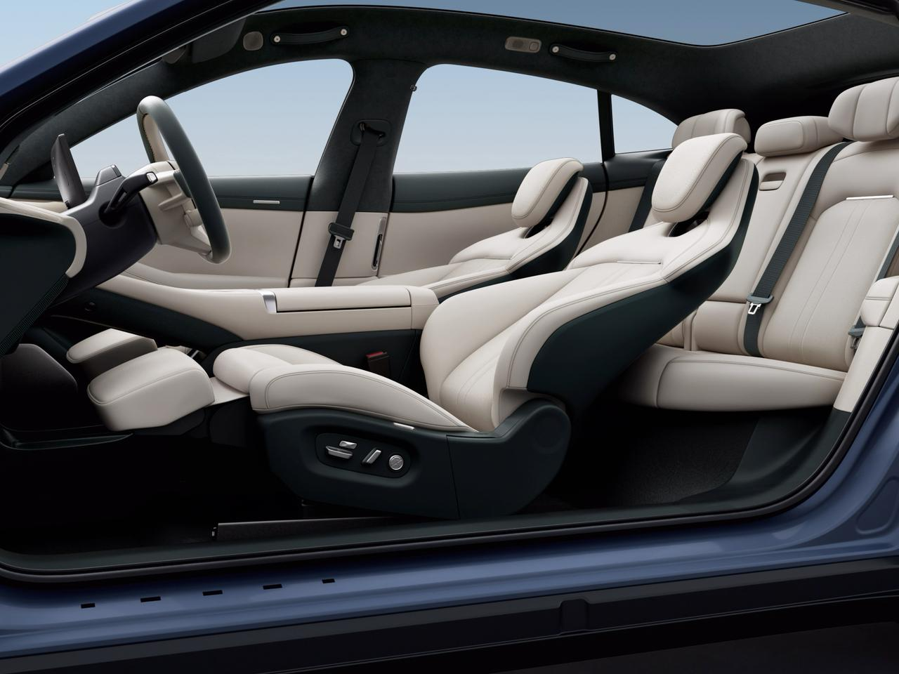 Кожаная отделка сидений YU7