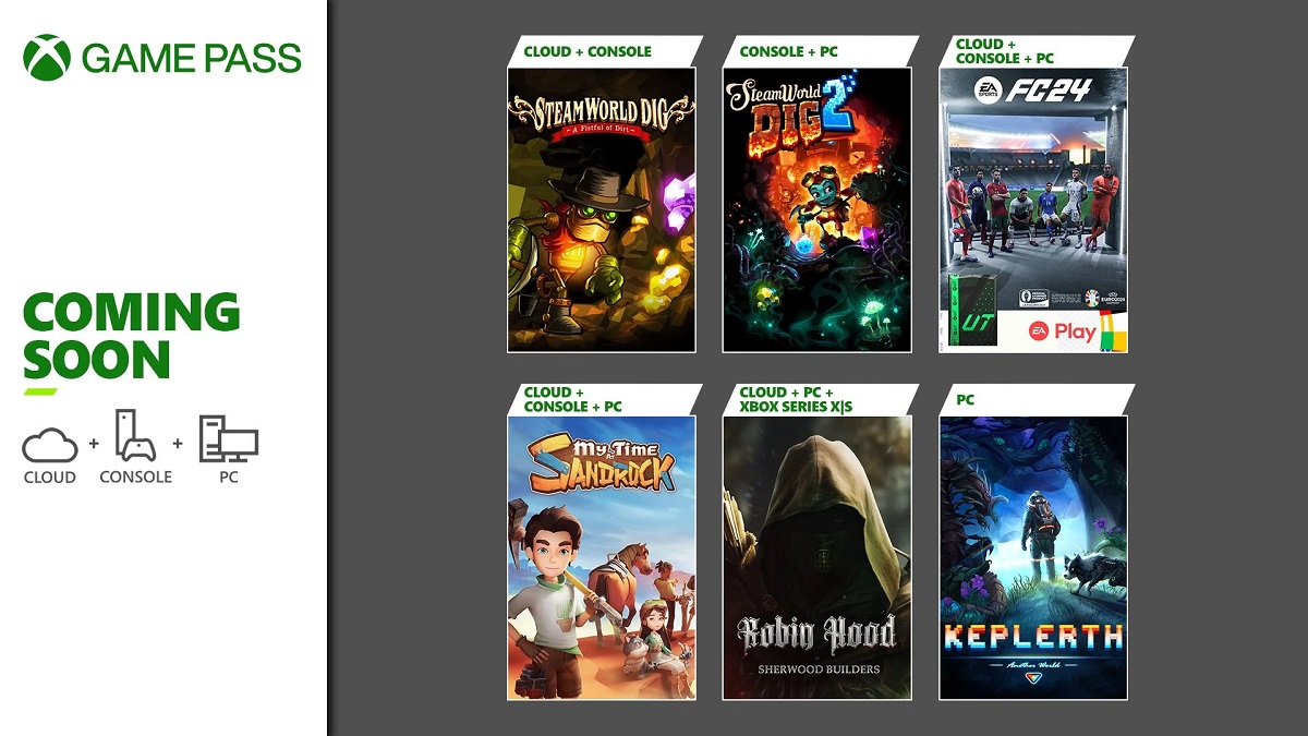 Eine Auswahl neuer Xbox Game Pass-Titel für die zweite Juni-Hälfte umfasst sieben Spiele, darunter EA Sports FC 24 und das neue Horrorspiel Still Wakes the Deep