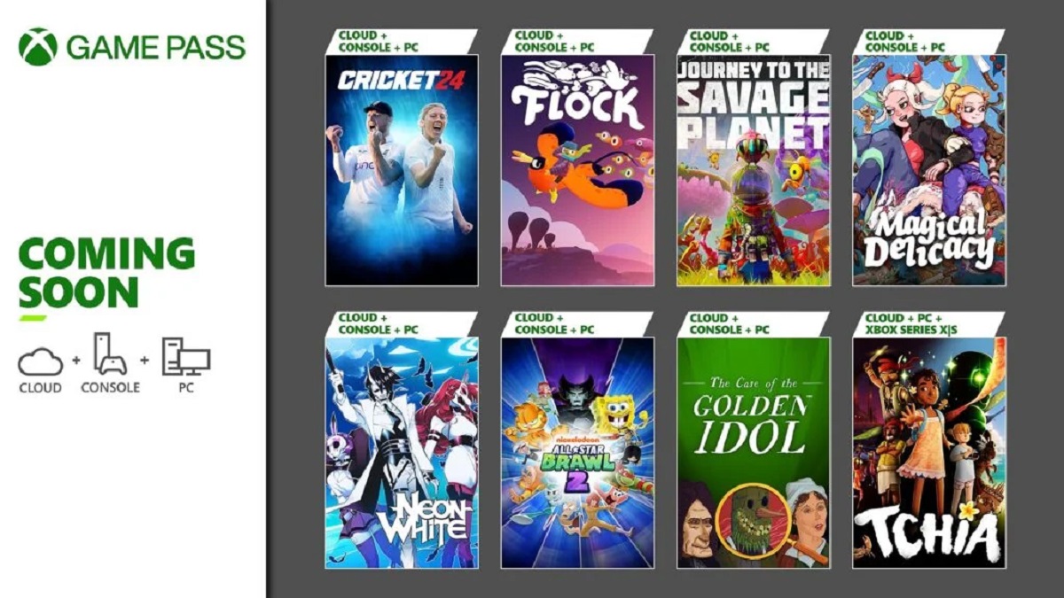 Neon White, Tchia, Nickelodeon All-Star Brawl 2 и еще пять игр пополнят каталог Game Pass в первой половине июля