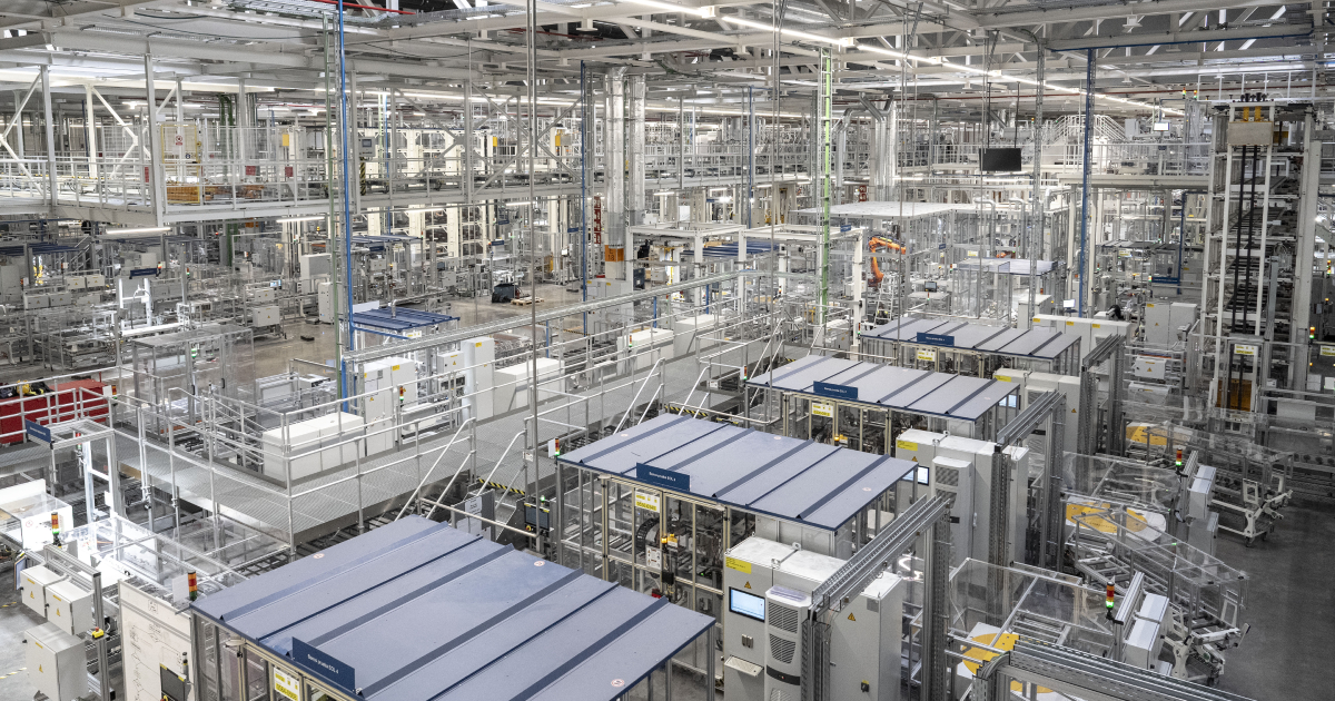 Seat battery assembly plant.