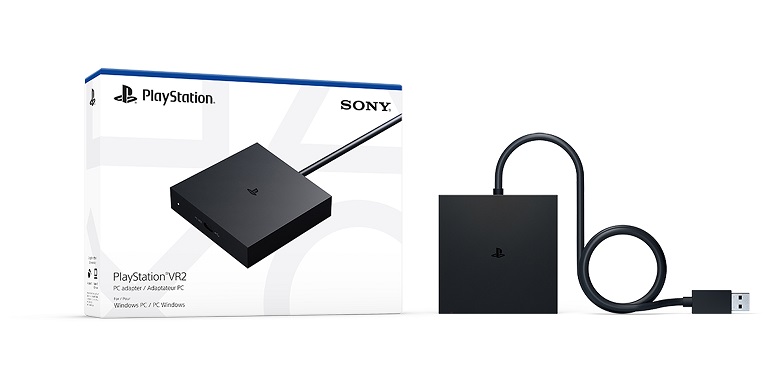 Sony a officiellement confirmé la sortie de l'adaptateur pour PC du casque PlayStation VR2, qui sera disponible en août.-2