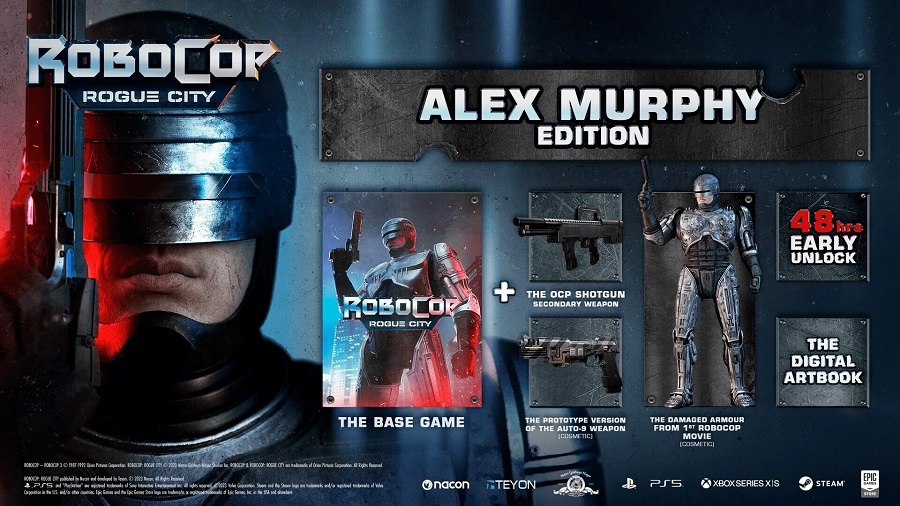 RoboCop: Rogue City pre-orders have started on all platforms: players are offered an extended edition with interesting bonuses-2