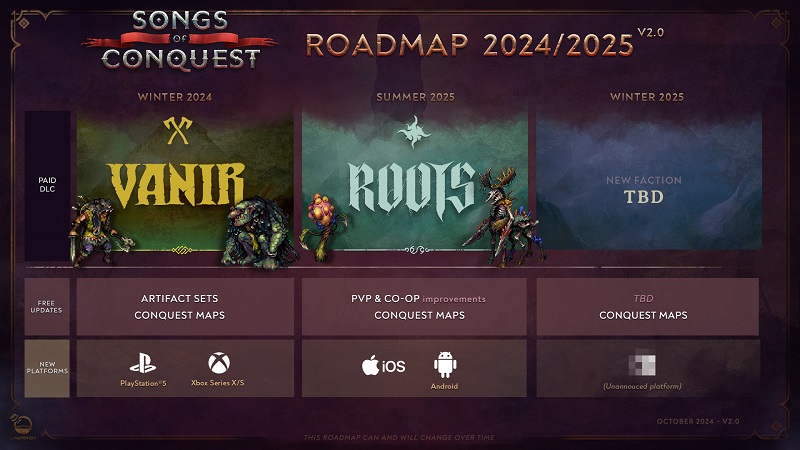 Strategiutviklerne Songs of Conquest har avslørt detaljer om det første Vanir DLC og avslørt når spillet vil bli utgitt på PlayStation 5, Xbox Series og mobile enheter-2