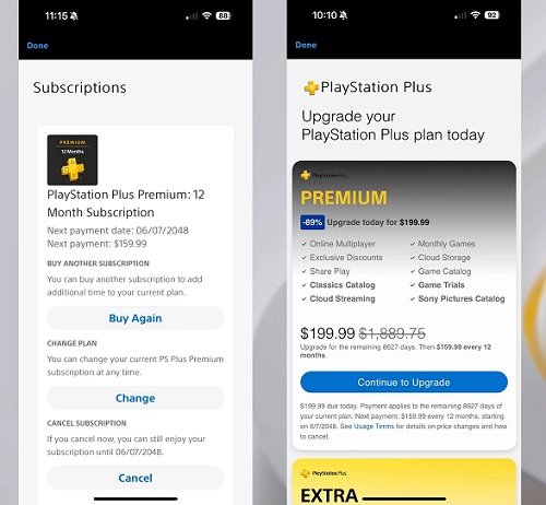 Level 80 savings: a gamer subscribed to PS Plus until 2048!-2