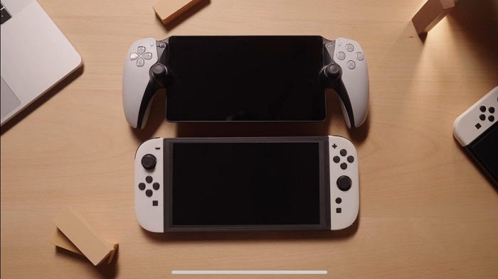 A Chinese blogger has created a 3D mock-up of the Nintendo Switch 2 based on leaked information and made comparisons with other handheld consoles (video)-4