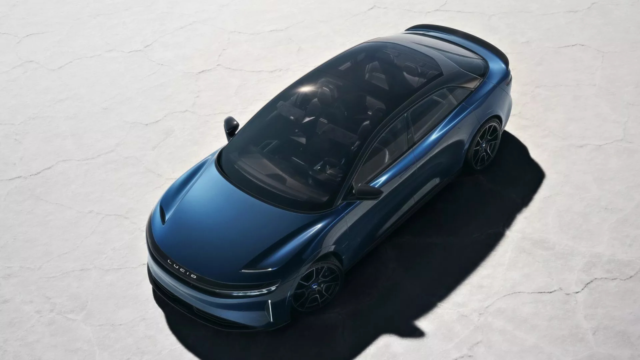 Lucid Air Sapphire на тестировании