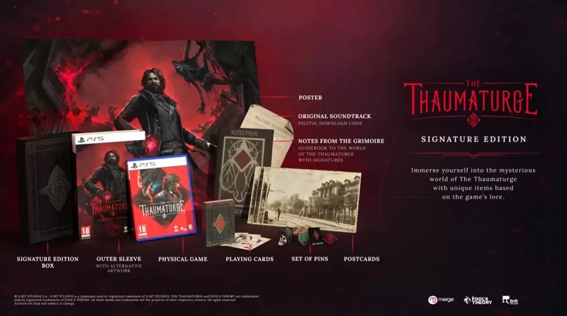 Рольова гра The Thaumaturge отримає фізичне видання для PC, PlayStation 5 та Xbox Series, зокрема й колекційне-2