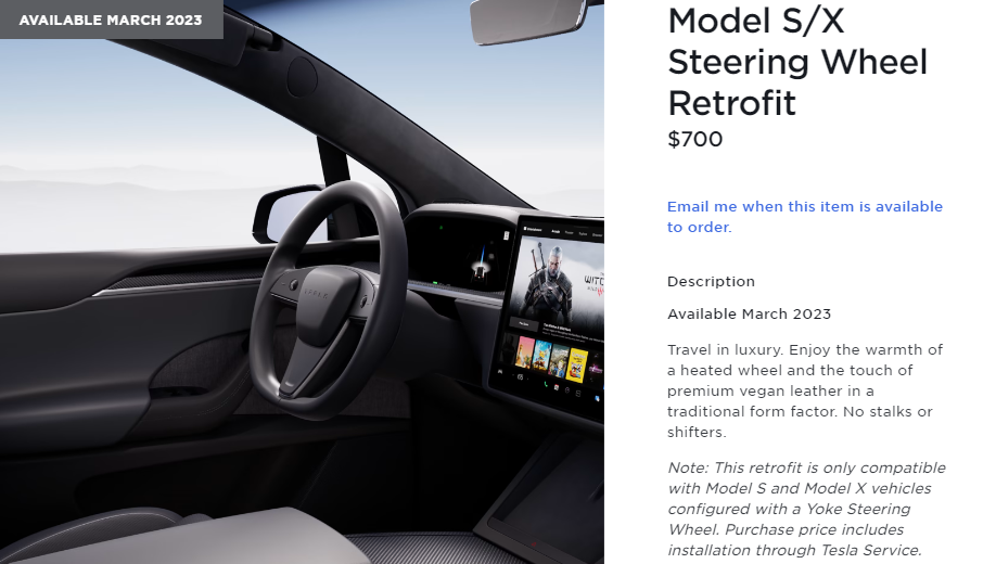 El Tesla Model S y el MOdel X reciben cambios menores y la posibilidad de  volver al volante redondo
