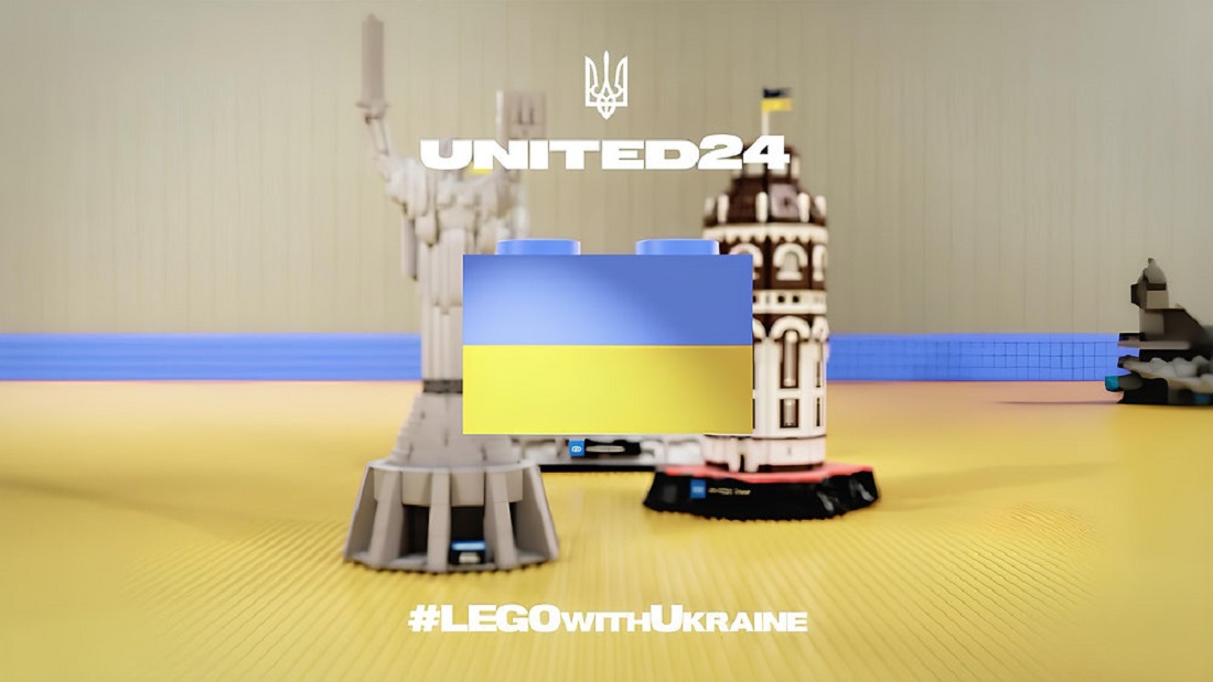 Lego Creators спільно з платформою United24 представили ексклюзивні набори конструкторів, присвячені головним пам'яткам архітектури України
