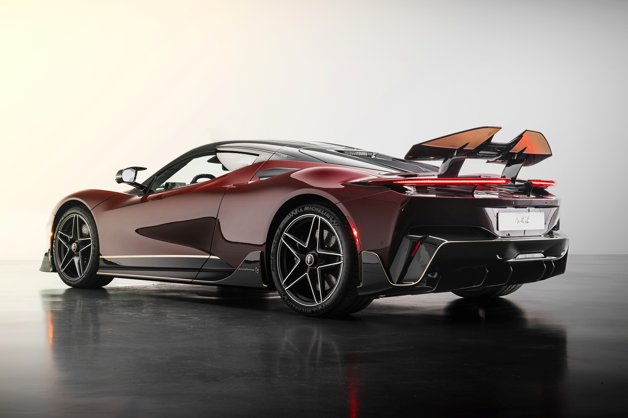 The Battista Novantacinque electric supercar