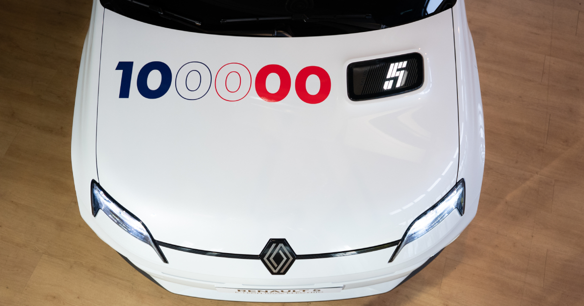 100,000 Renault 5 E-Tech Electric vehicles produced in Douai - Variant 1