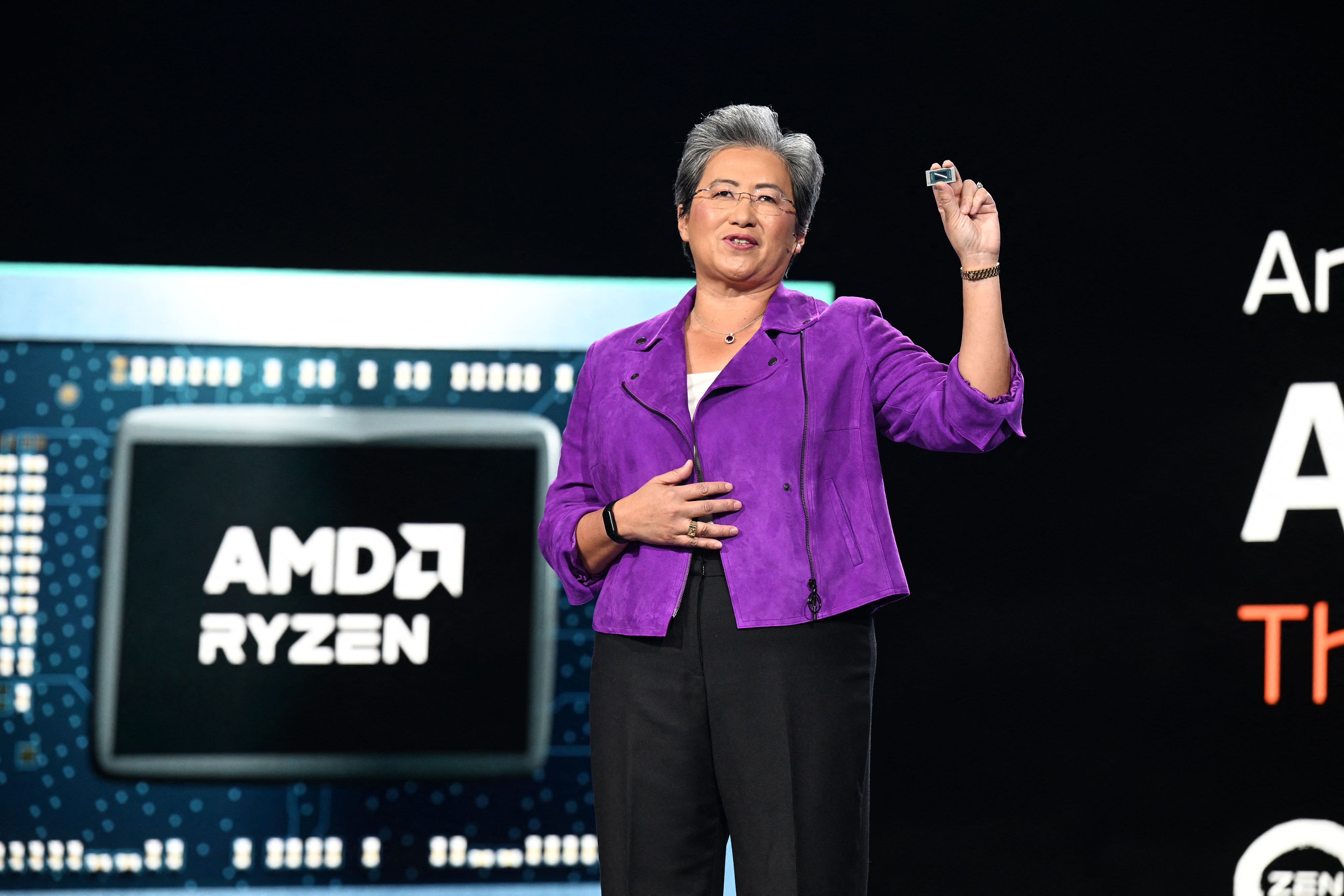 AMD prévoit de vendre pour 2 milliards de dollars de puces d'intelligence artificielle l'année prochaine