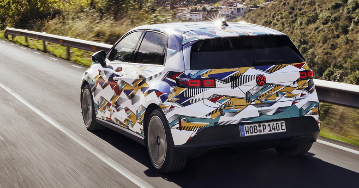 Volkswagen ID. Polo на маршруті тестування