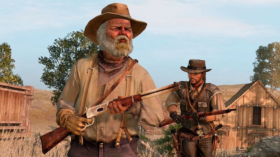 Rockstar Games ha pubblicato i primi screenshot della riedizione di Red Dead Redemption per PlayStation 4 e Nintendo Switch. La differenza con il gioco originale è evidente-2