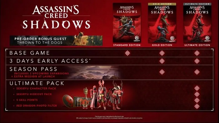 Ubisoft heeft een luxe verzamelaarseditie van Assassin's Creed Shadows onthuld: fans van de franchise zullen deze niet aan zich voorbij kunnen laten gaan-2