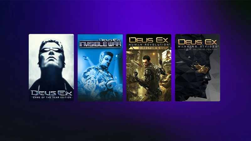 Deus Ex Bundle games