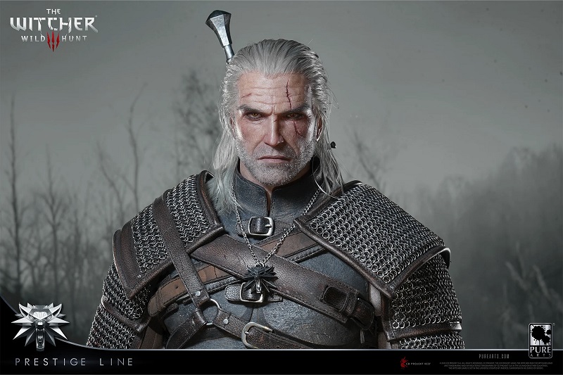 Фигура Геральта из The Witcher